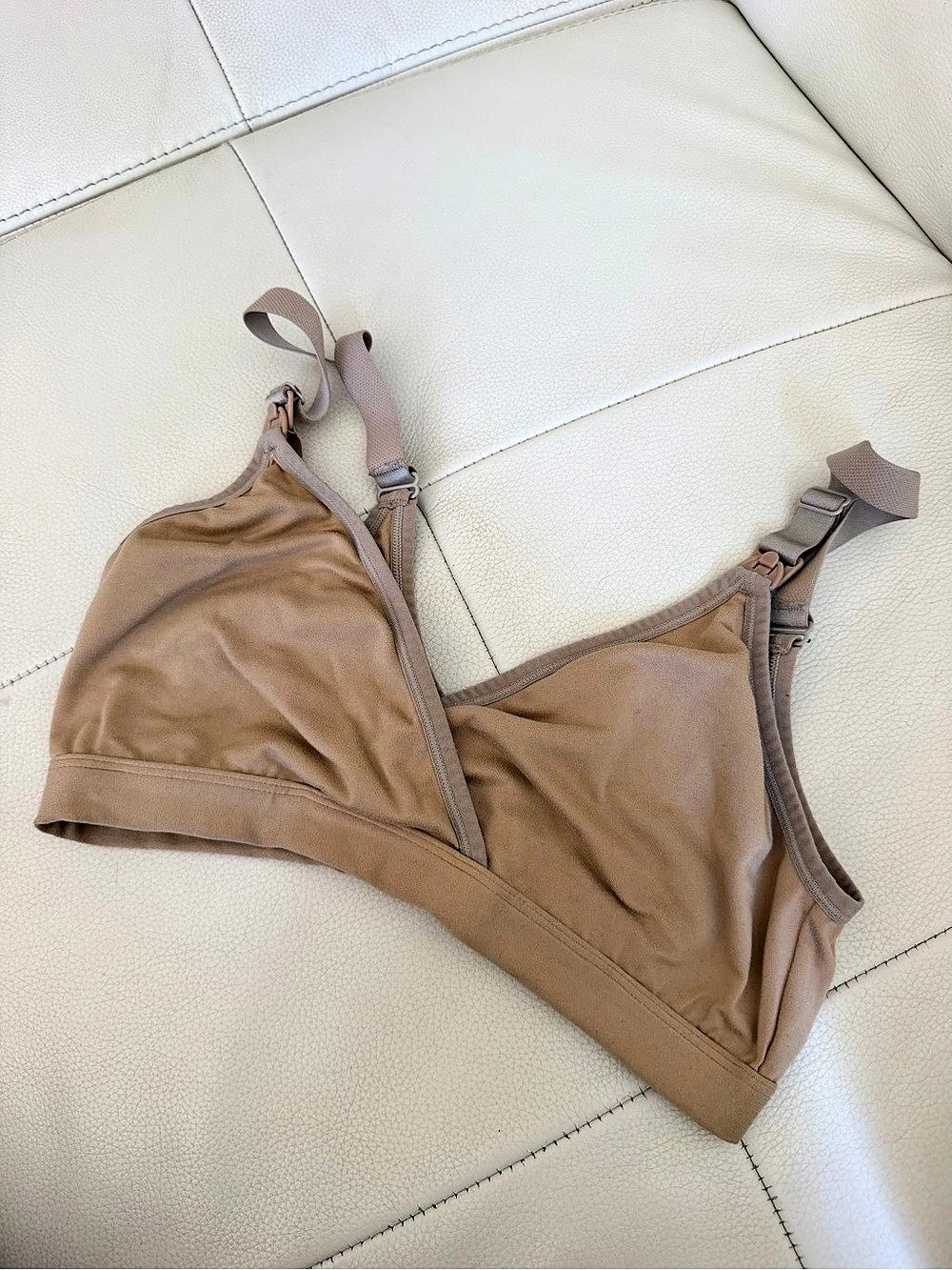 Bumpsuit The Comfy Nursing Bra Beige M/L